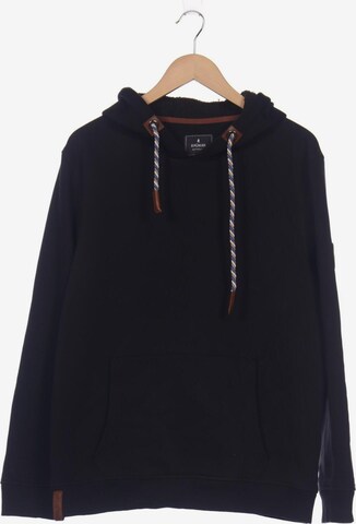 Ragman Sweatshirt & Zip-Up Hoodie in XL in Black: front