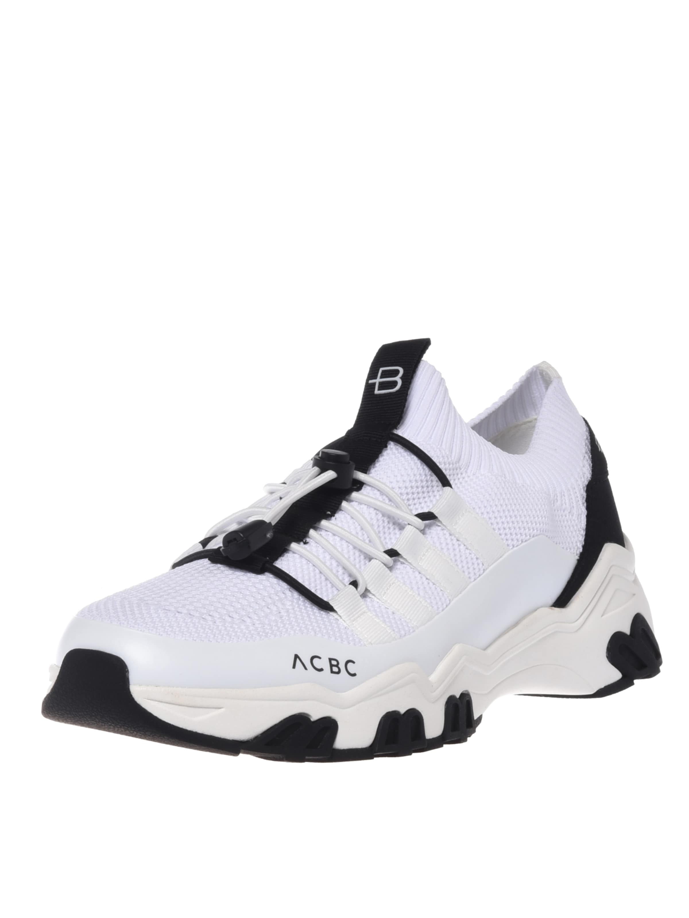 Baskets basses BALDININI en blanc : devant