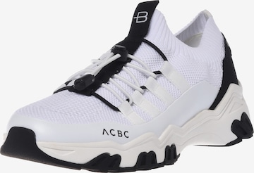 Baskets basses BALDININI en blanc : devant