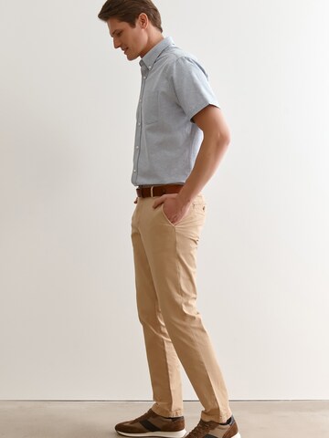 Regular Pantalon 'JOSEPH 1' TATUUM en beige