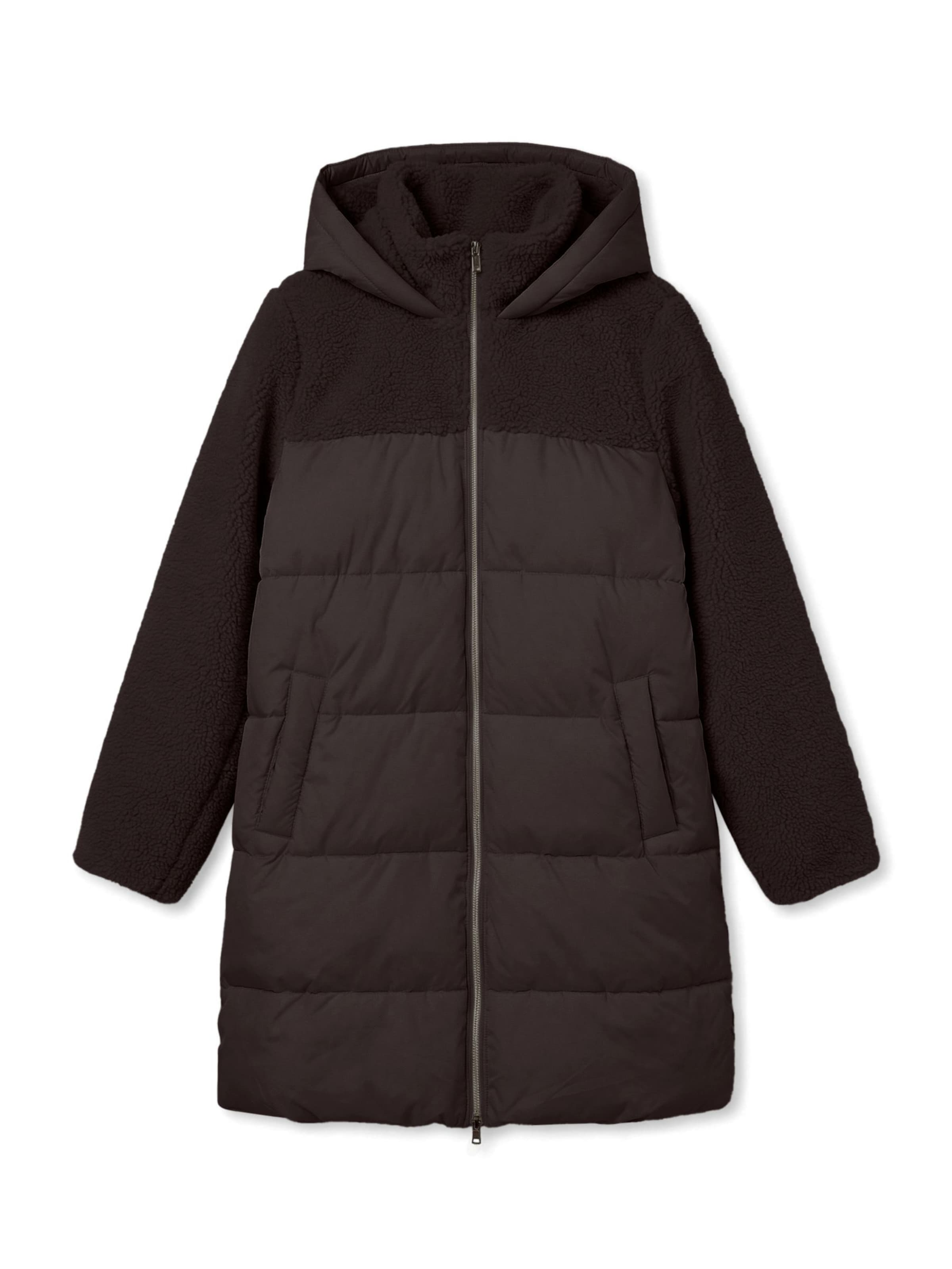 VERO MODA Vinterfrakke 'HOLLY' i brun: forside