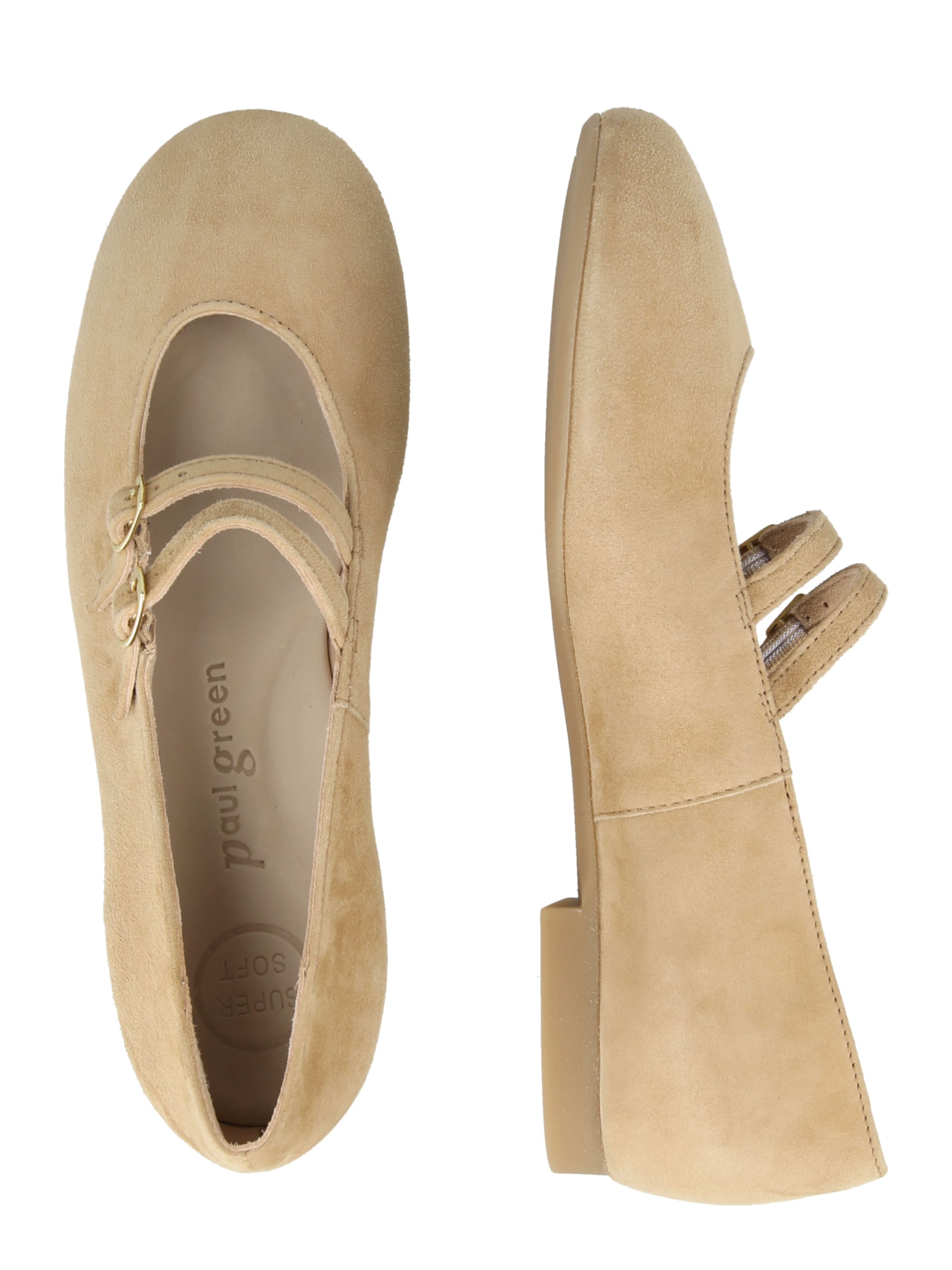 Paul Green Балерина с каишка в бежово