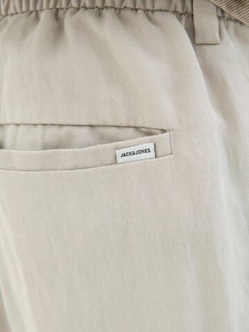 Loosefit Pantalon à plis 'JPSTKarl Skye' JACK & JONES en gris