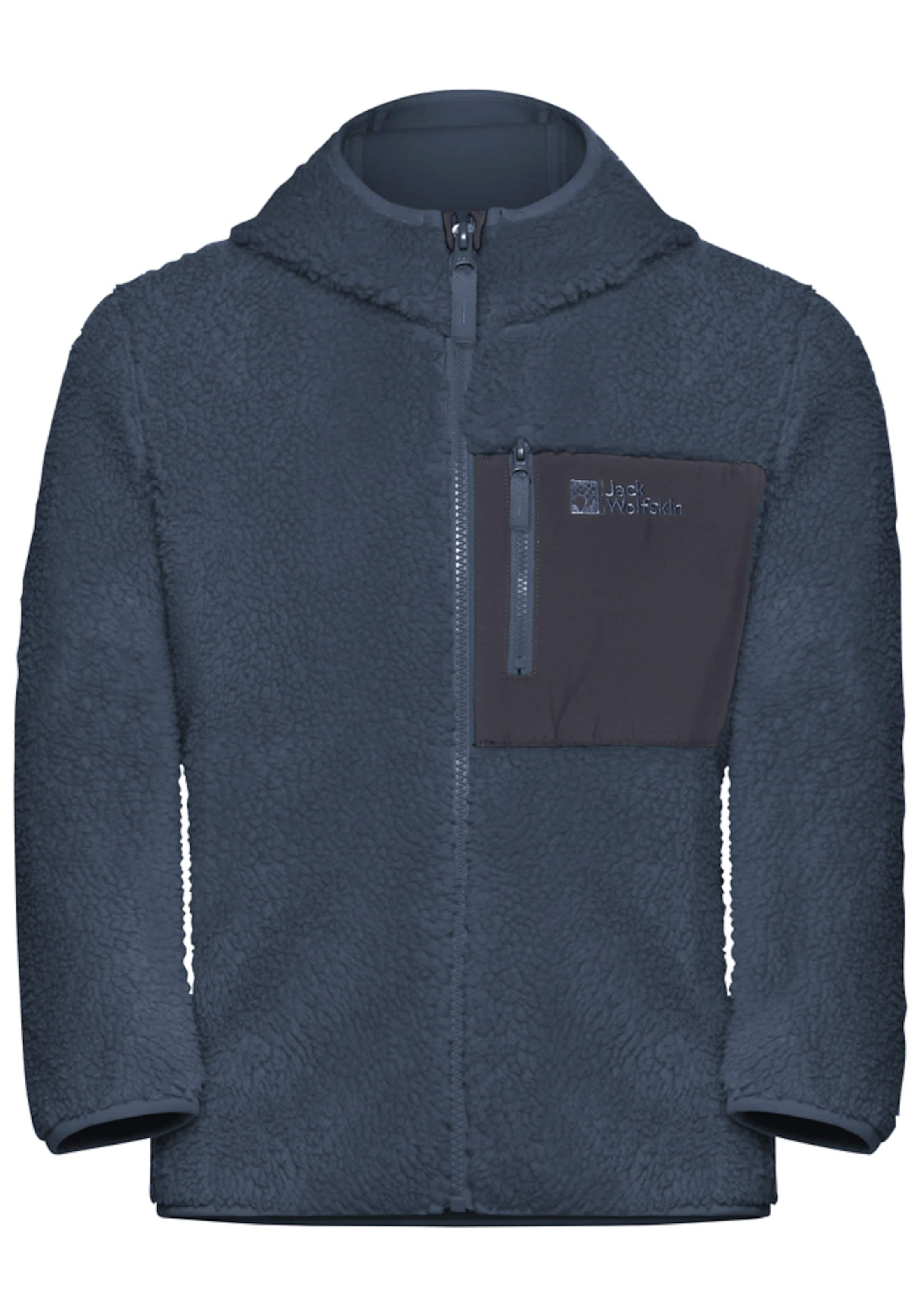 JACK WOLFSKIN Funktionsfleecejacke in Blau: Vorderseite