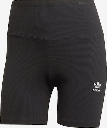 ADIDAS ORIGINALS Skinny Leggings 'Essentials' in Zwart: voorkant