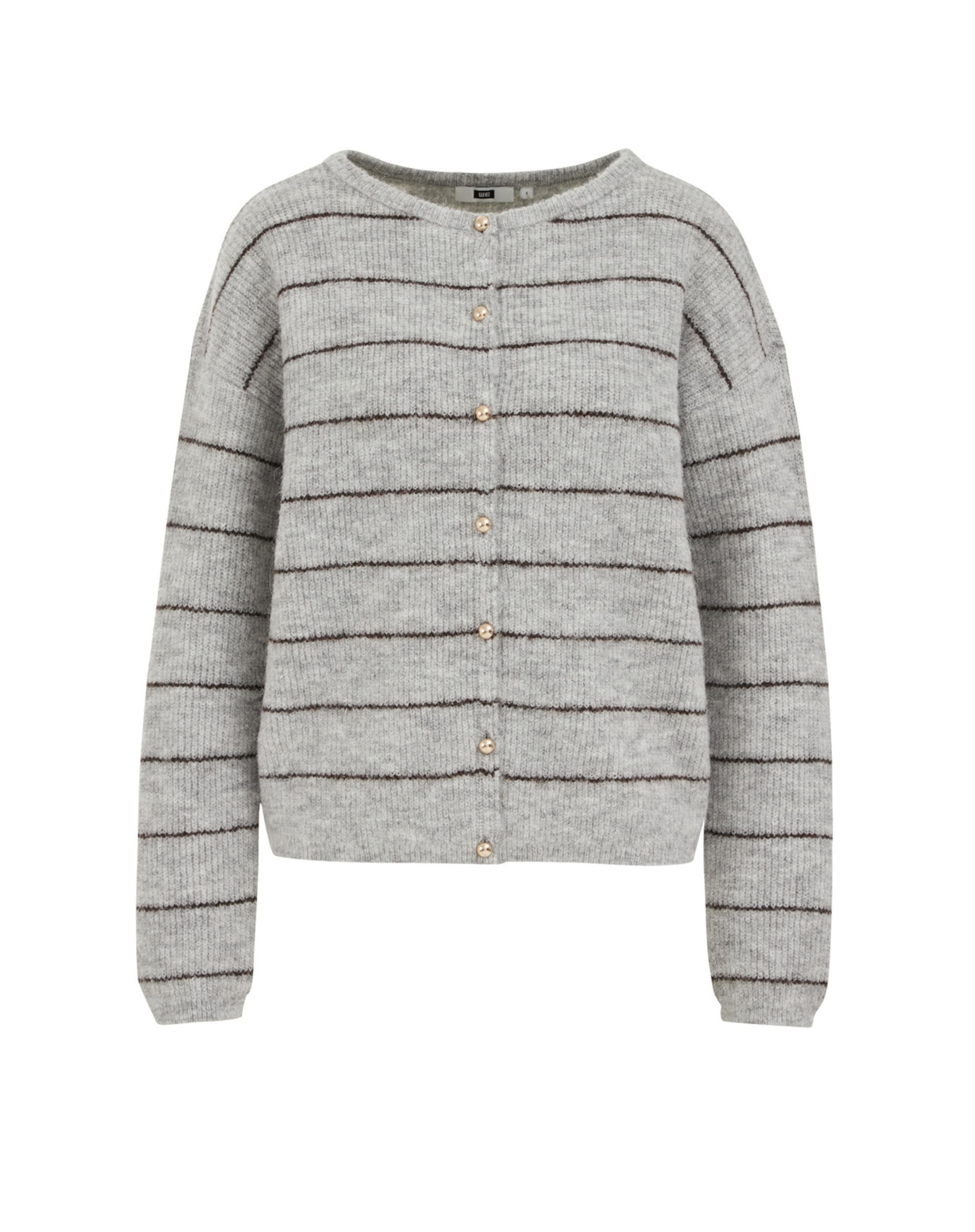 pilka WE Fashion Kardiganas: priekis