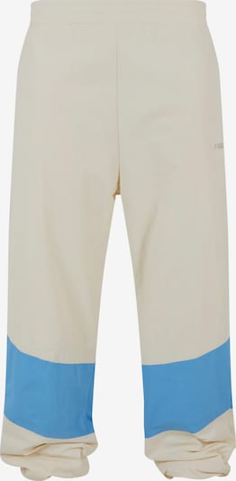 FUBU Pantalon en beige / azur / rouge / noir, Vue avec produit