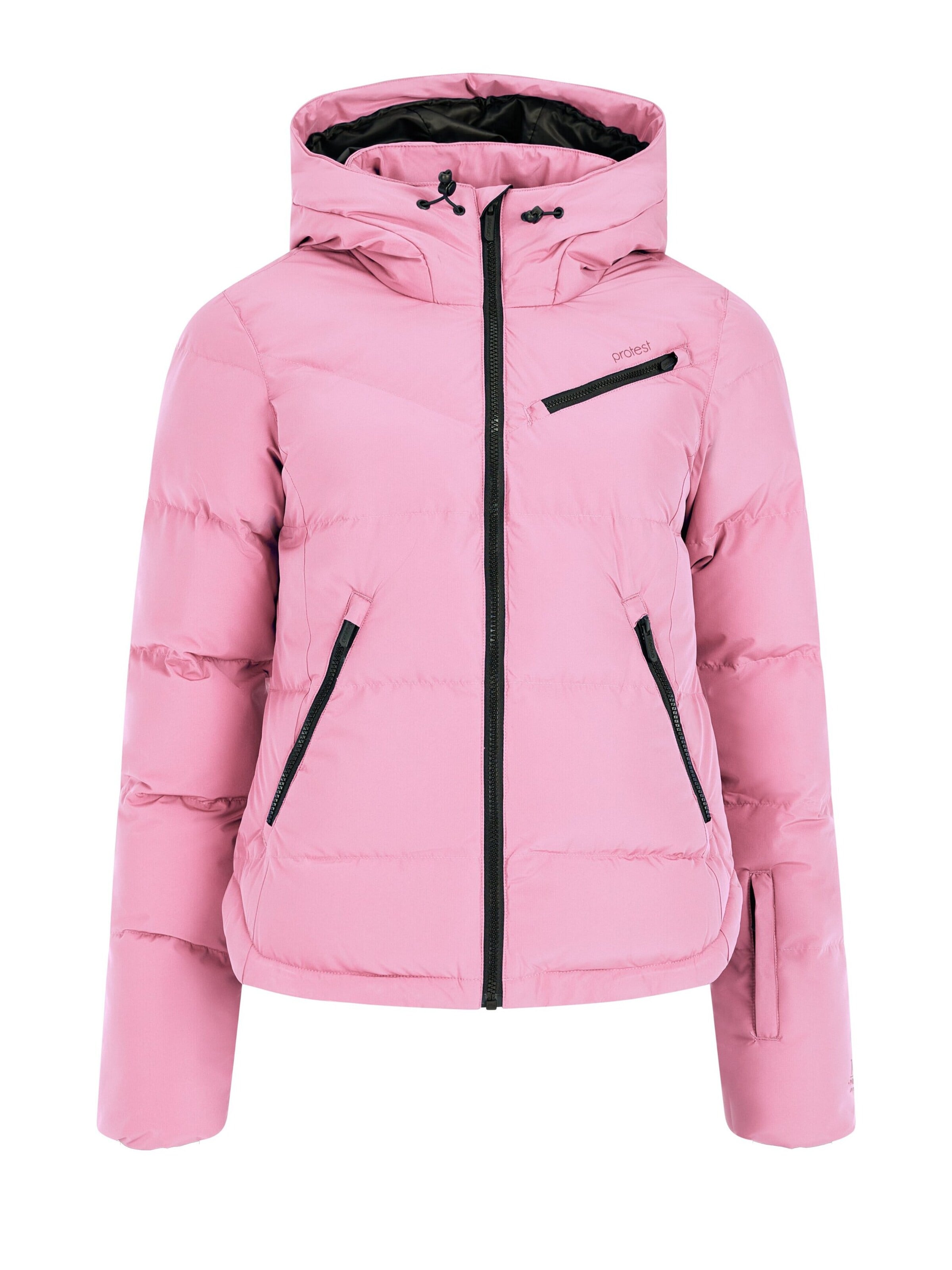 PROTEST Athletic Jacket 'PRTLUCID' in Pink: front