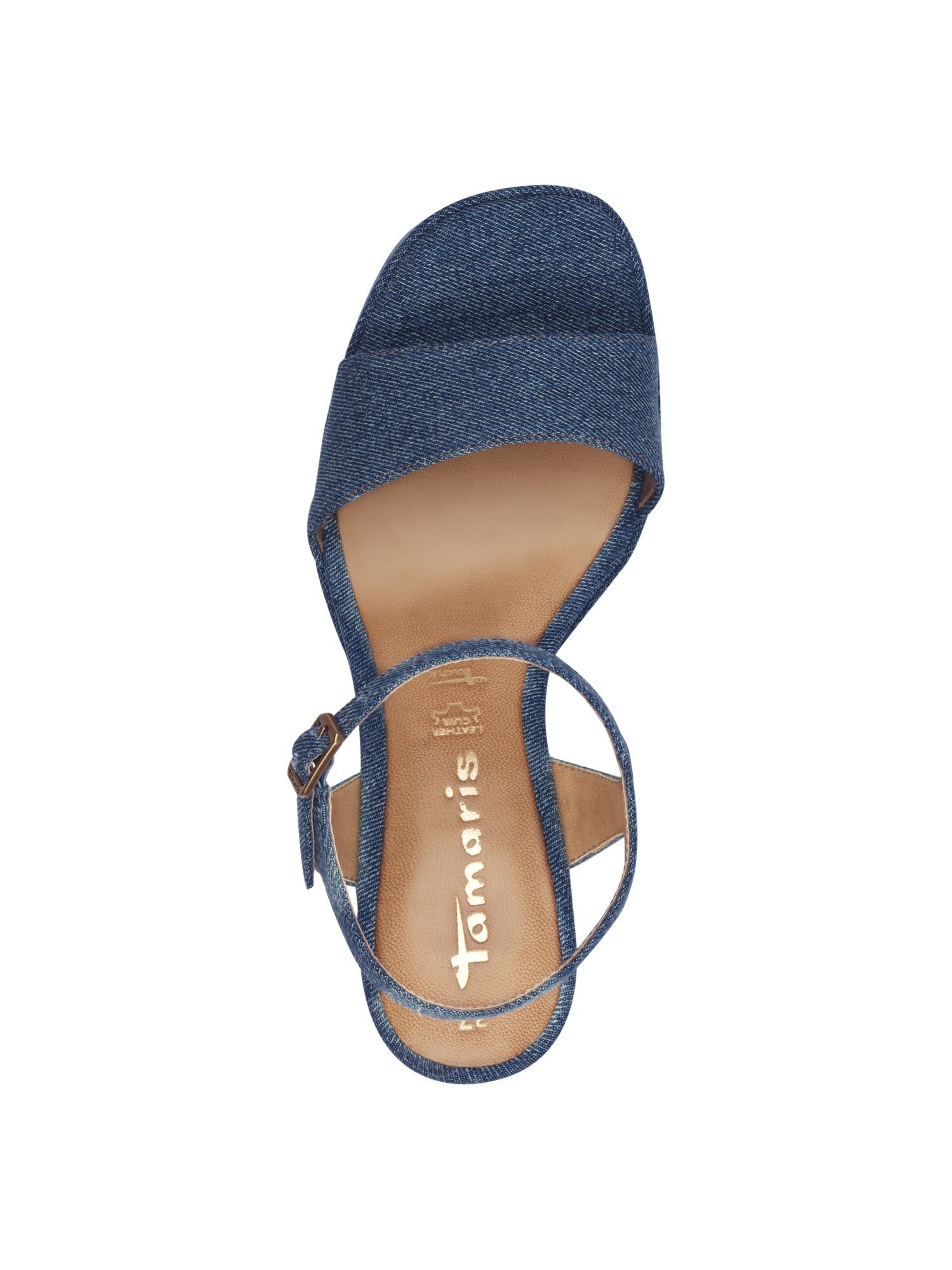 Tamaris Strap sandal in Blue