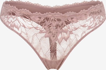 Calvin Klein Underwear String in Roze: voorkant