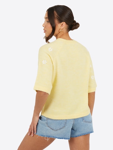 Pull-over BRAVE SOUL en jaune