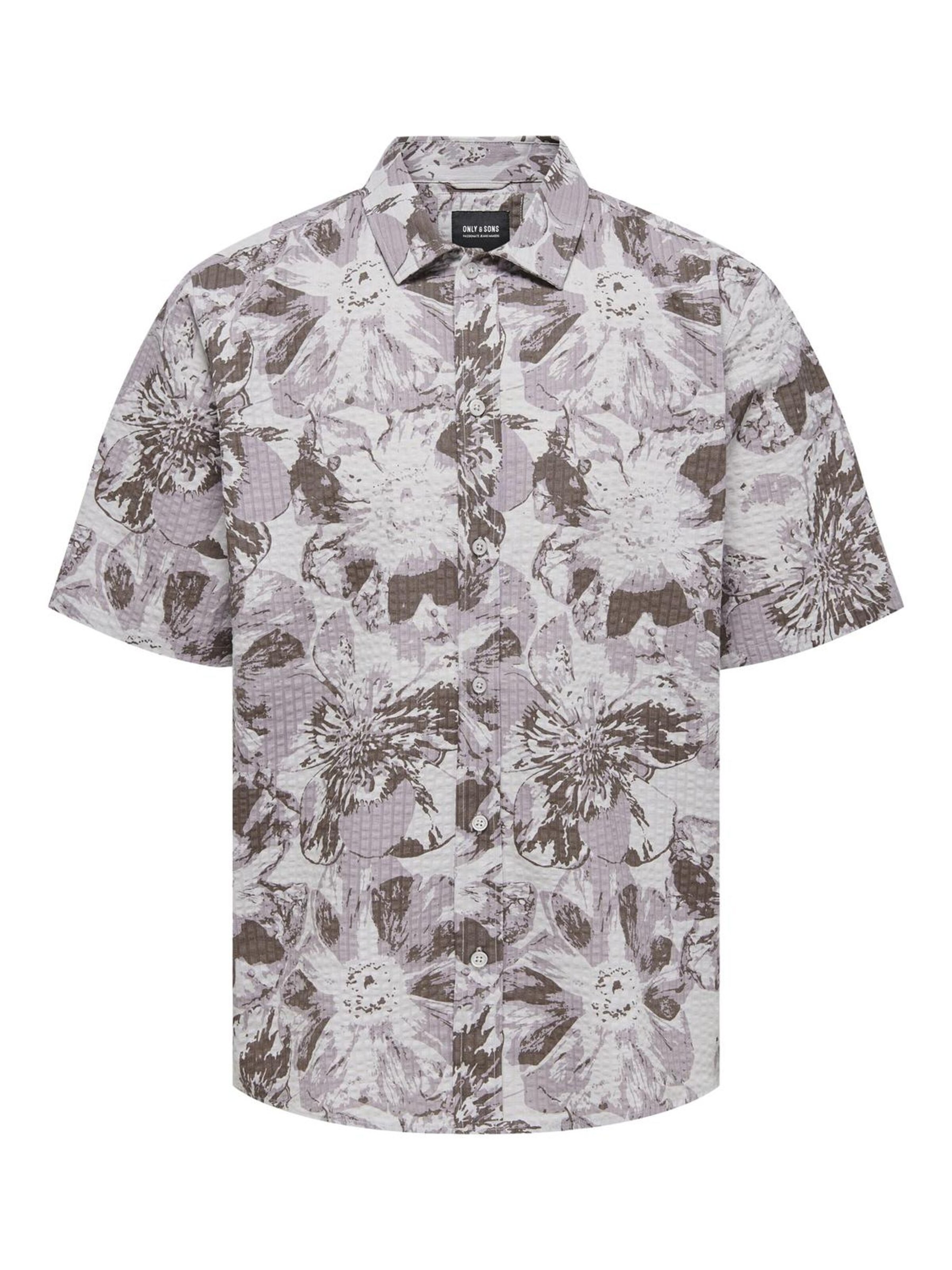 Only & Sons Hemd in Grau: Vorderseite