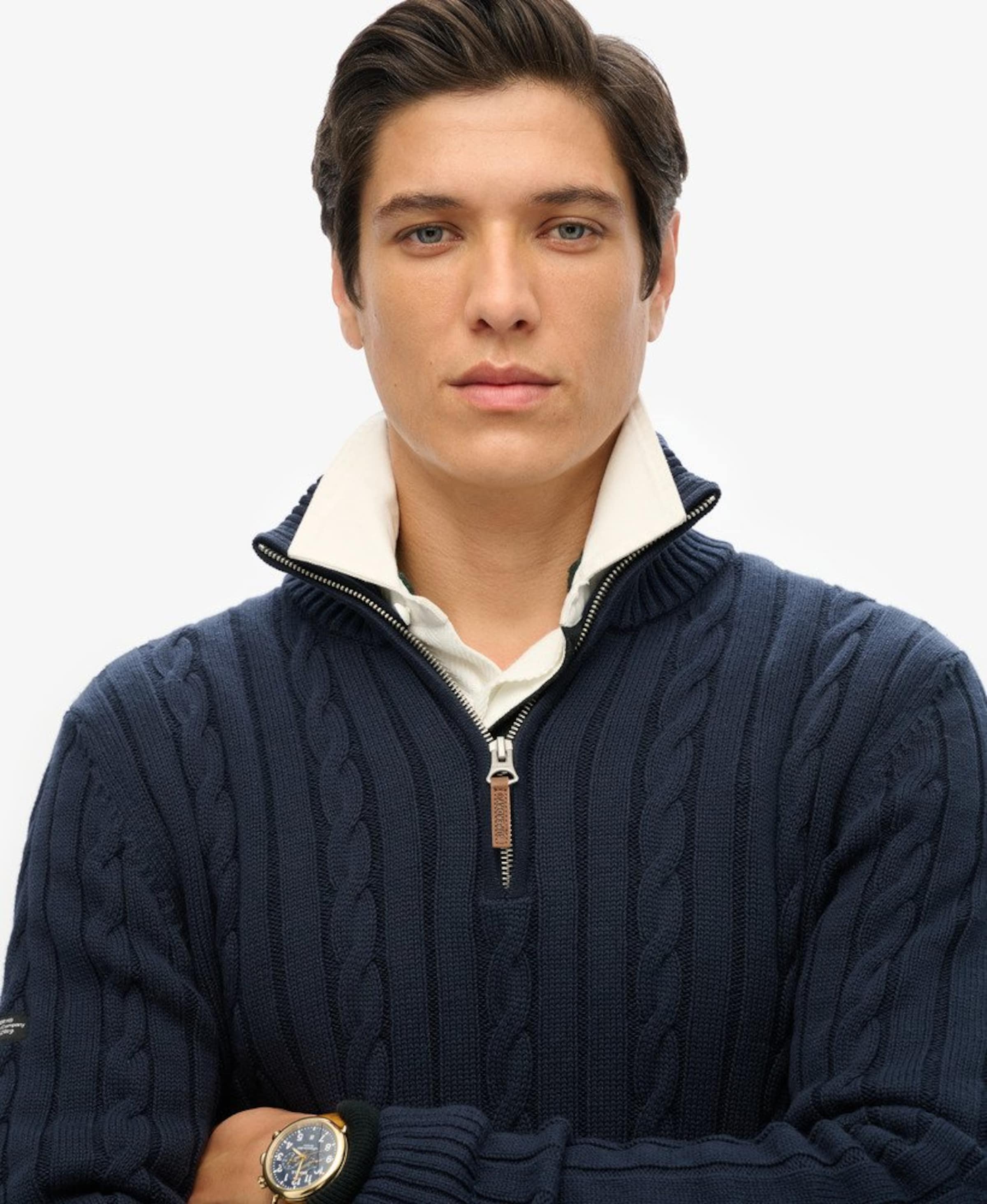 Pull-over Superdry & Co en bleu