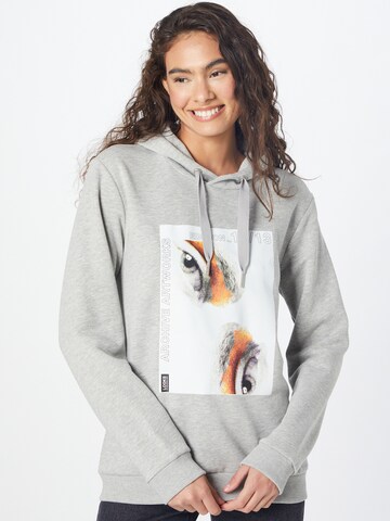 LOOKS by Wolfgang Joop Sweatshirt in Grijs: voorkant