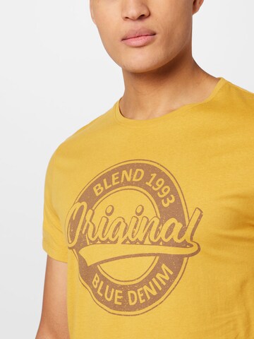 BLEND قميص بلون أصفر