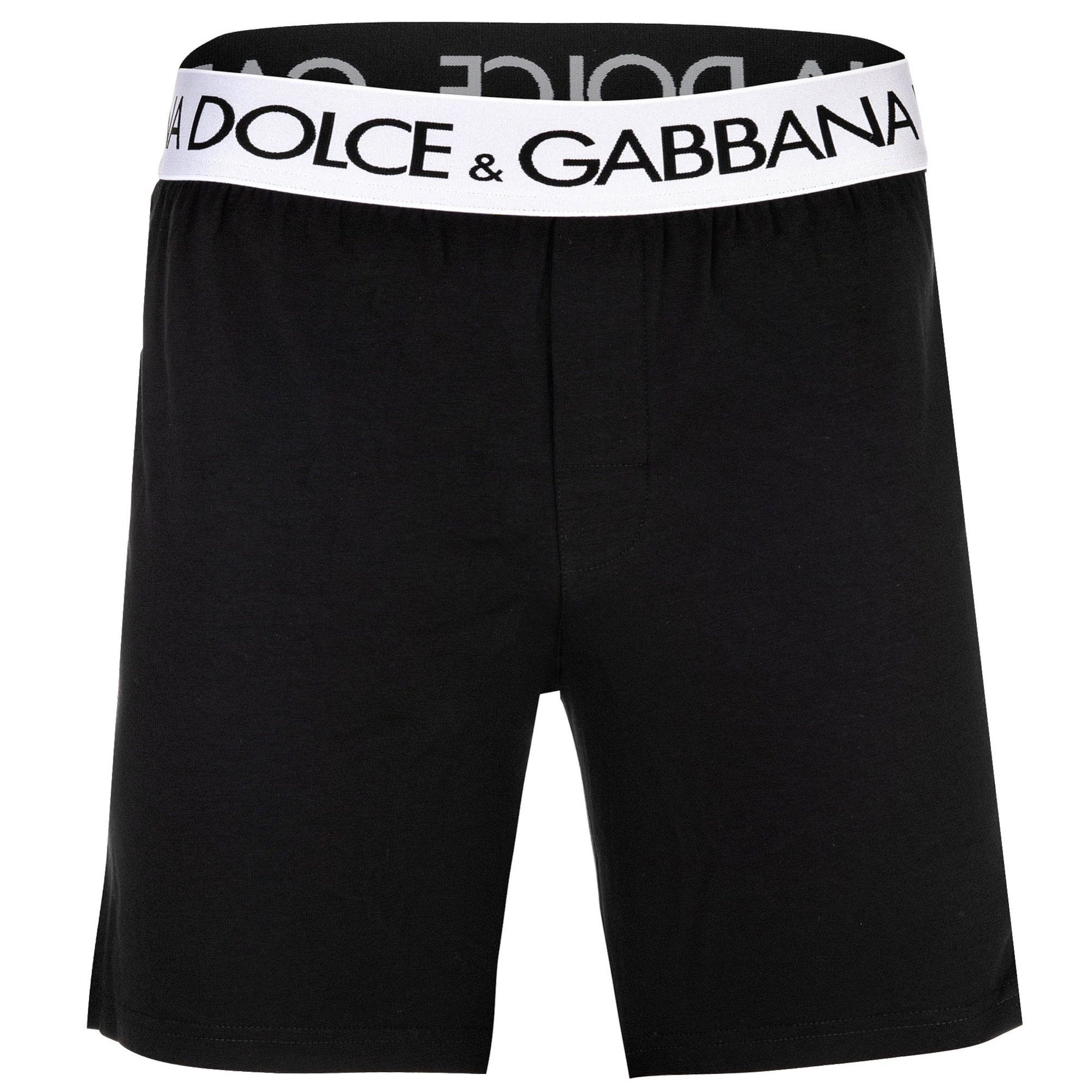 DOLCE & GABBANA Boxershorts in Schwarz: Vorderseite