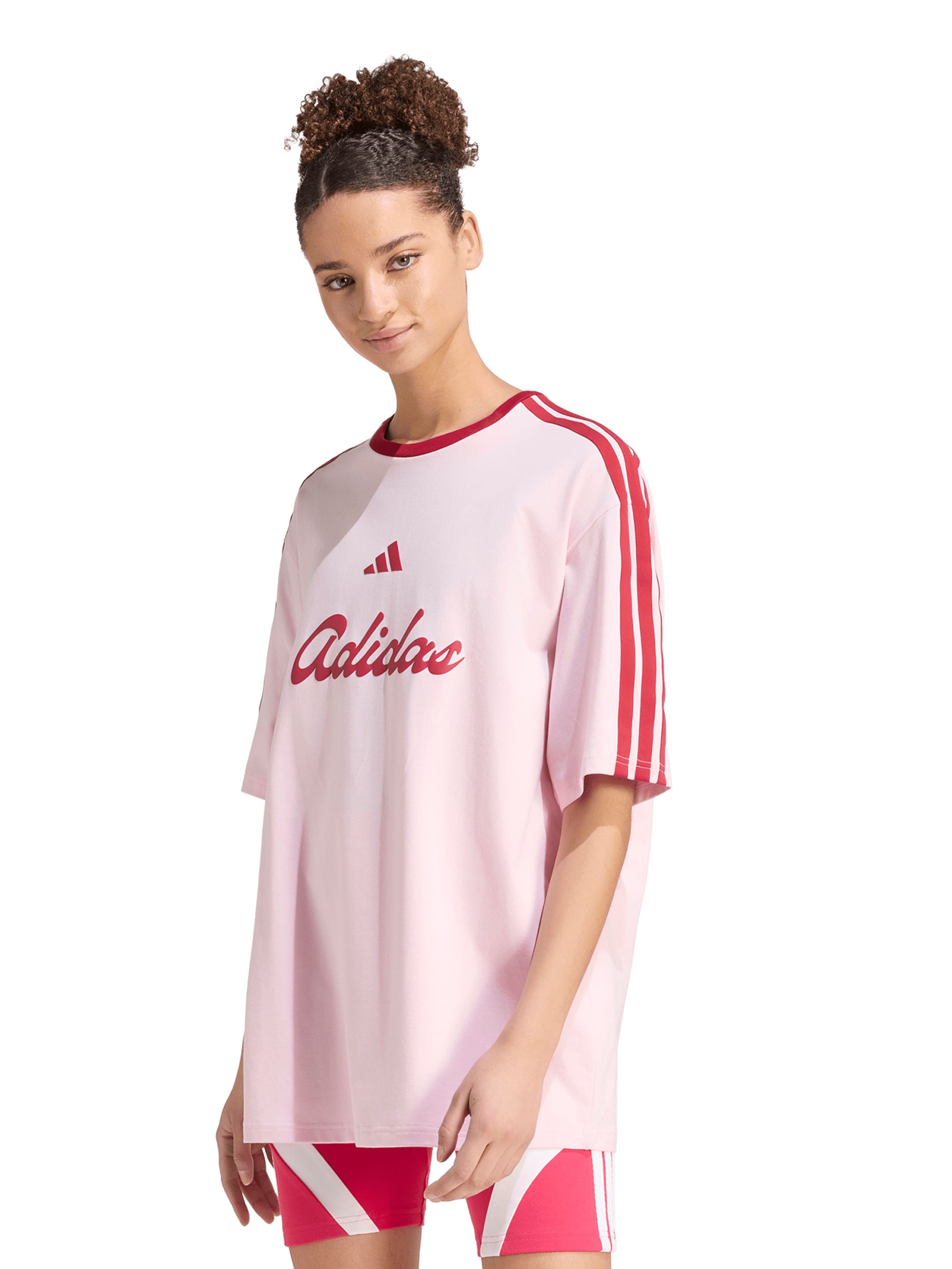 Maglia funzionale 'Lux Tiro' di ADIDAS SPORTSWEAR in rosa: frontale