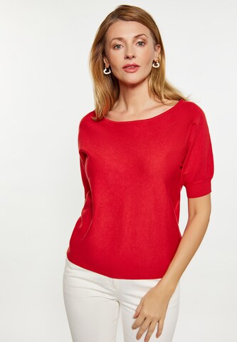 Pull-over Usha en rouge : devant