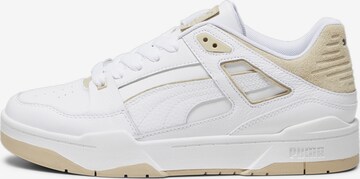 PUMA - Zapatillas deportivas bajas 'Slipstream' en blanco: frente