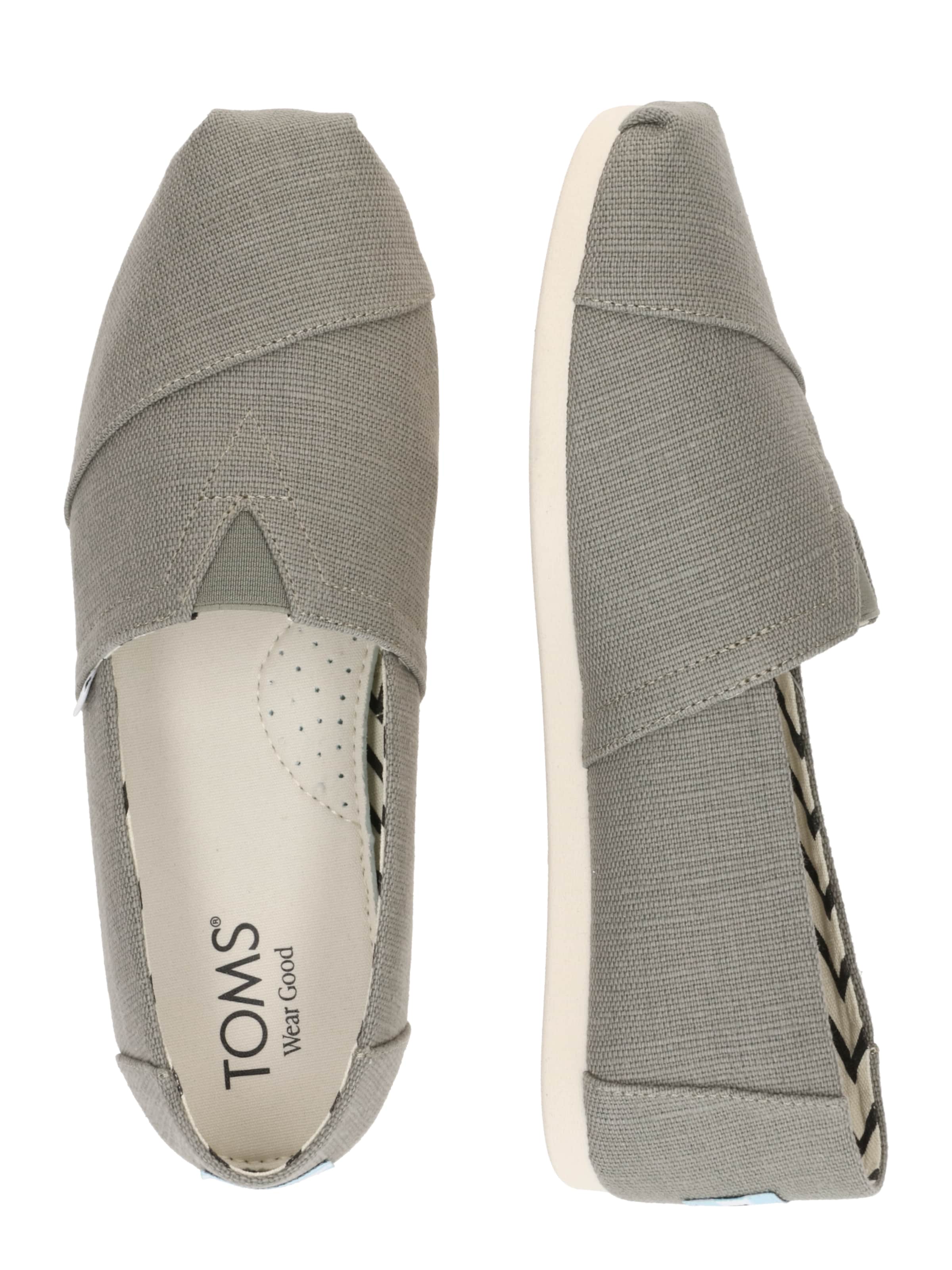 TOMS Шлепанцы 'ALPARGATA CLASSIC' в Серый