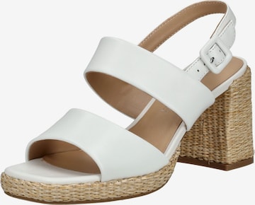 Regarde le Ciel Sandaal in Wit: voorkant
