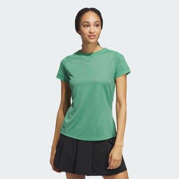 ADIDAS GOLF Performance shirt 'Ultimate365' in Green: front