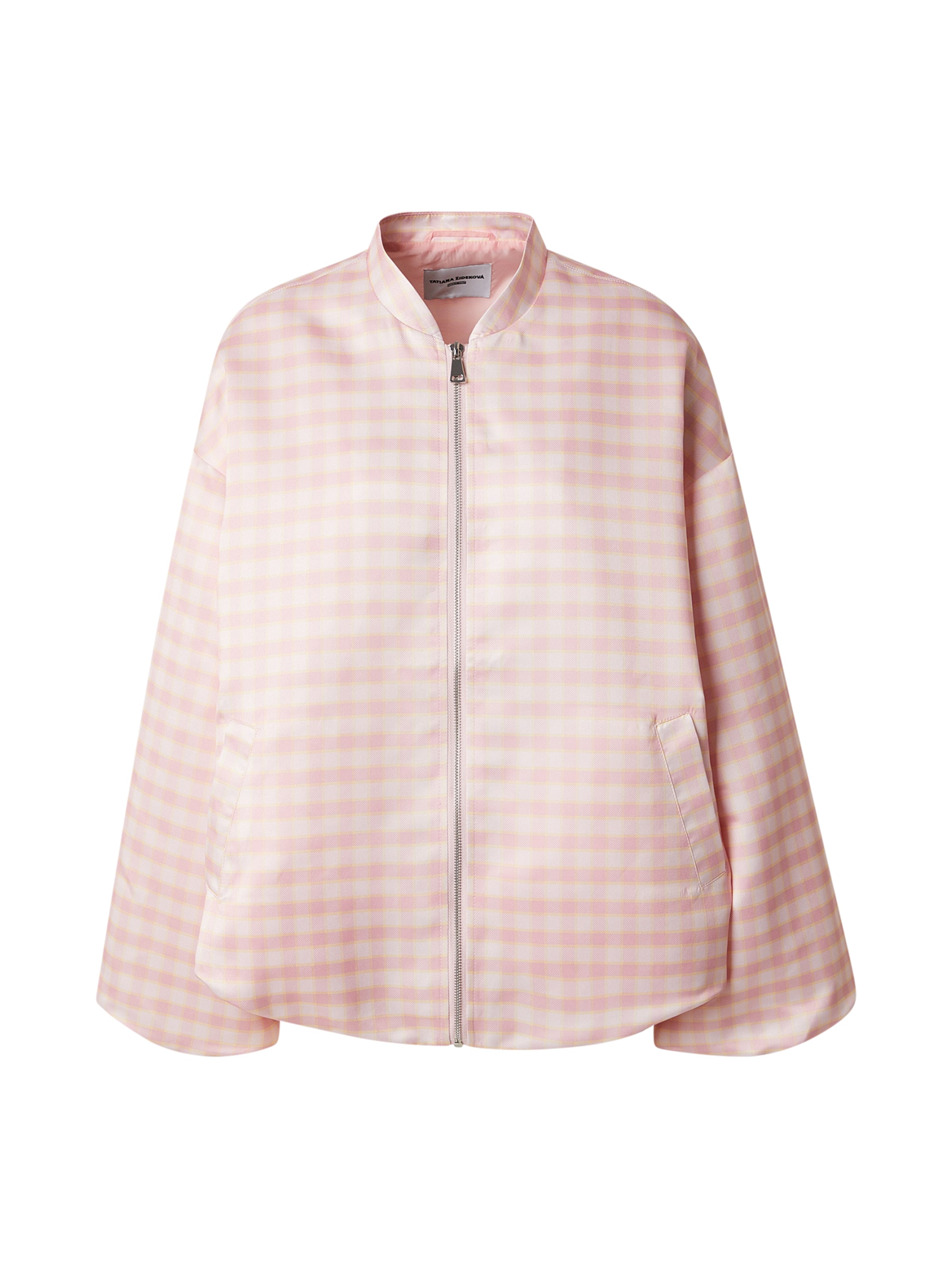 Veste mi-saison Tatiana Zidekova en jaune : devant