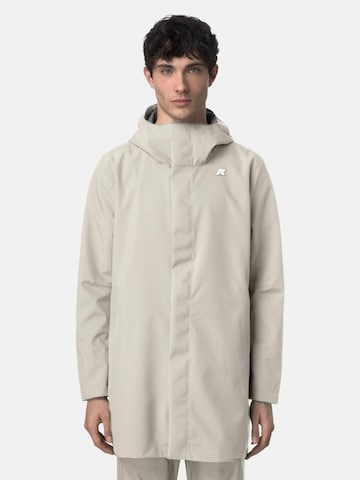 K-Way Tussenjas 'K-WAY TOMMY BONDED JERSEY GIUBBINO' in Beige: voorkant