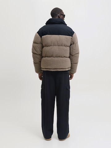 JACK & JONES Winter jacket 'JCOFlare' in Brown