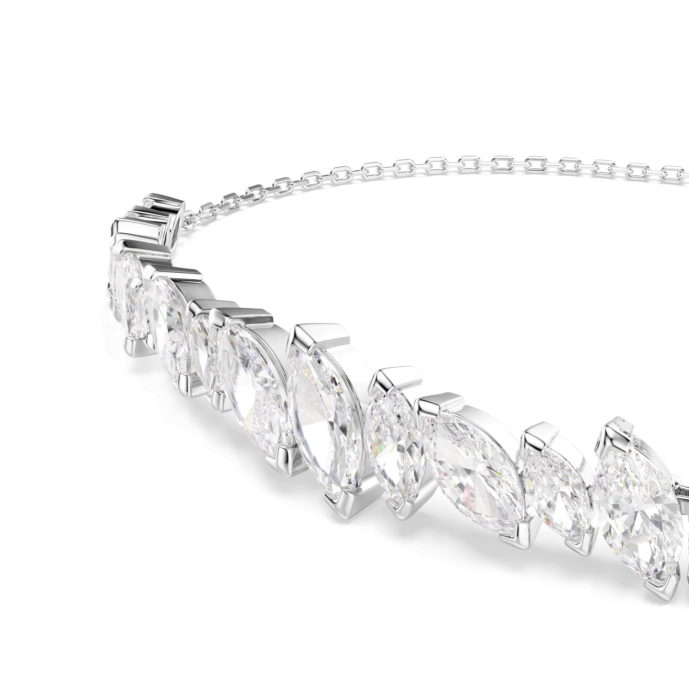 Swarovski Βραχιόλι 'MESMERA' σε ασημί