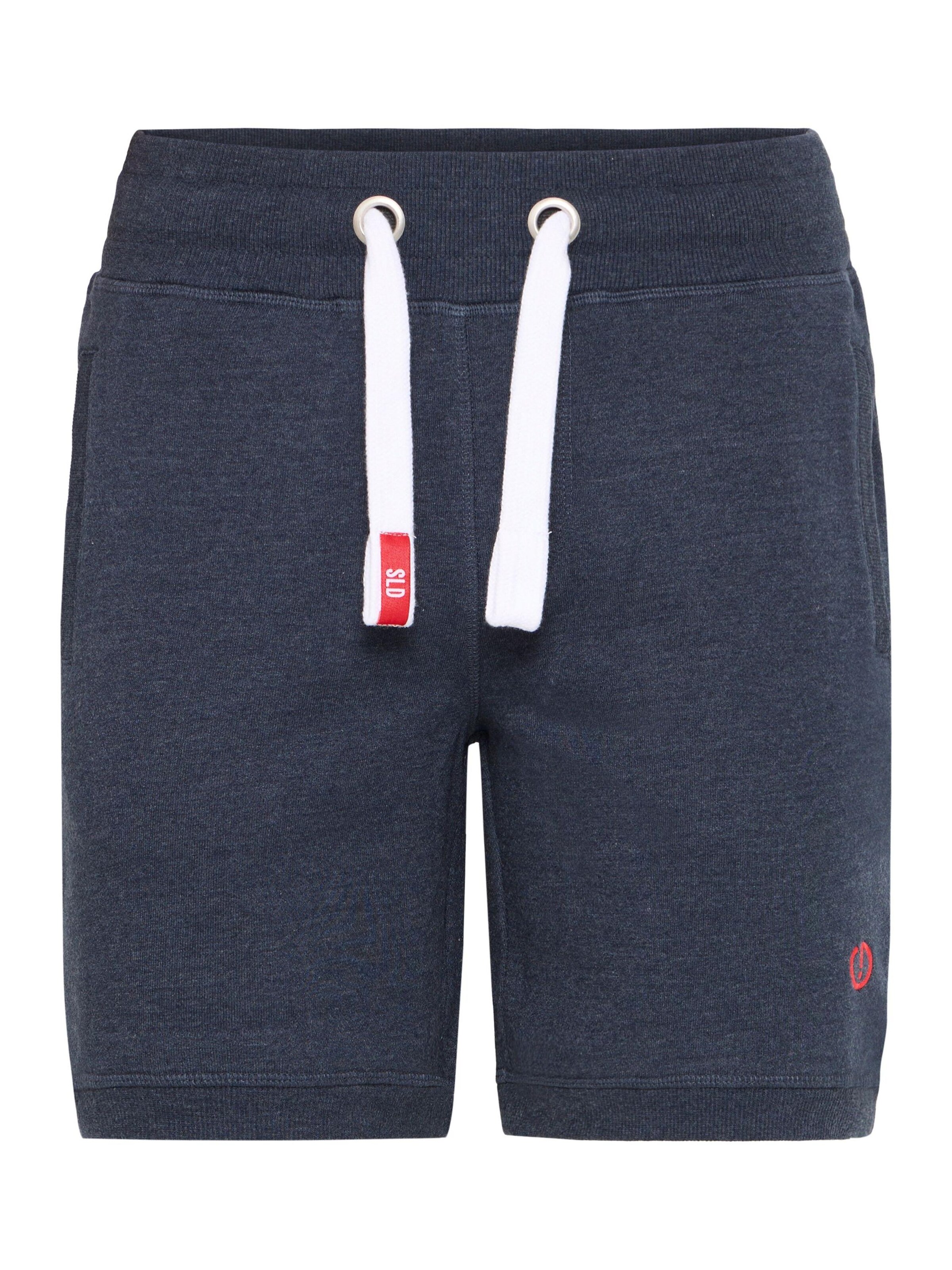 !Solid Broek in Blauw: voorkant