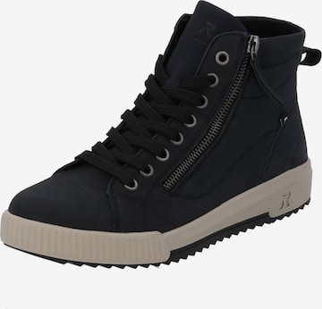 Bottines Rieker en bleu : devant