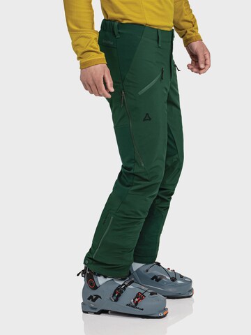 Regular Pantalon outdoor 'Milagle' Schöffel en vert
