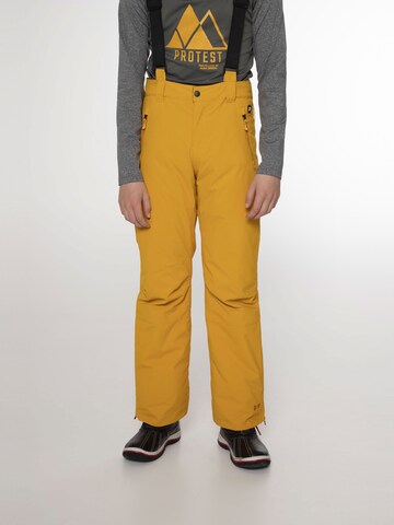 PROTEST Regular Sports trousers 'SPIKET JR' in Yellow