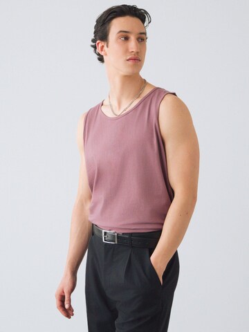 Honest Basics Shirt 'Muscle Tank' in Oranje