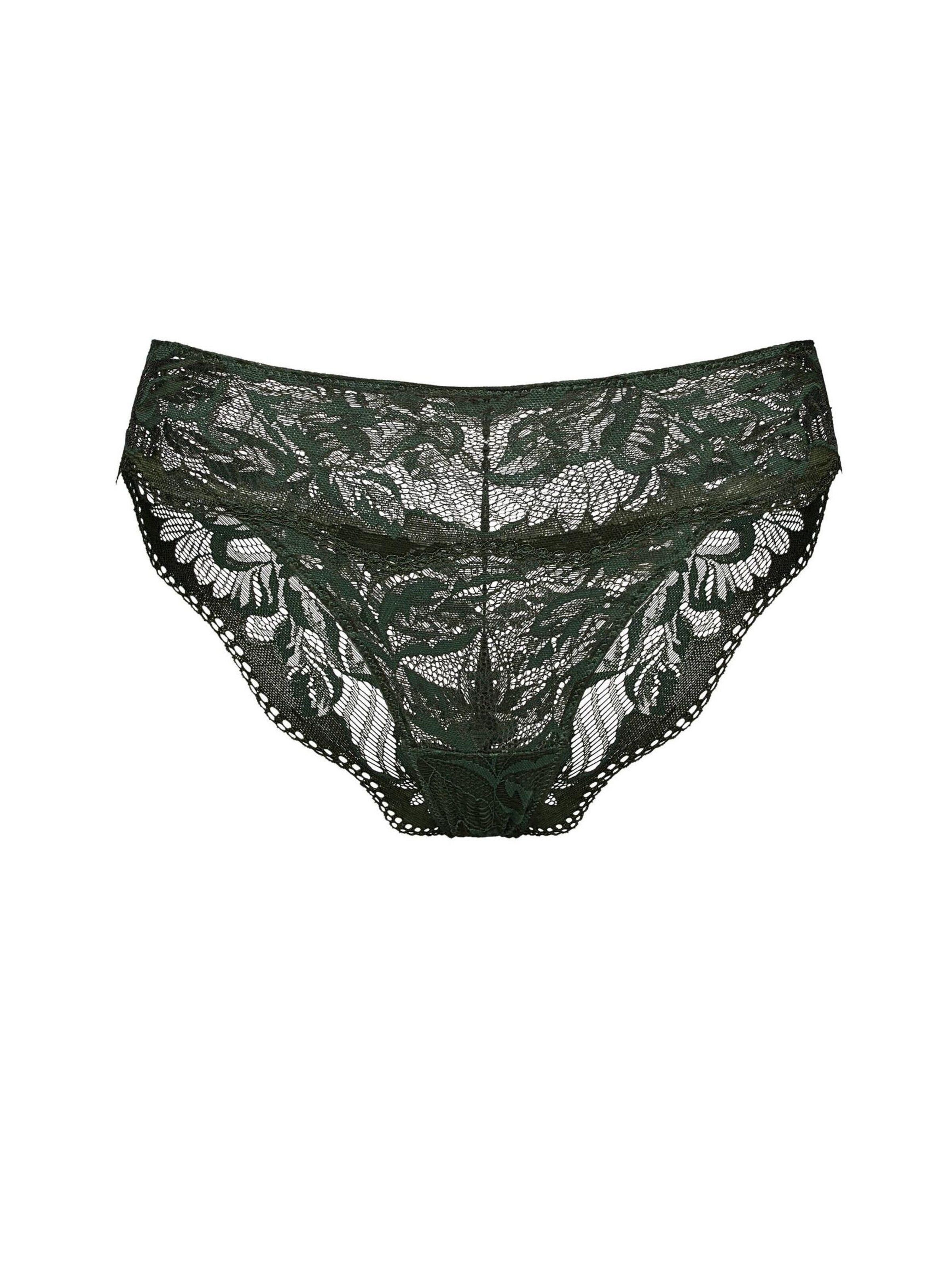 ESOTIQ - Panti 'Slip Kavi, florale Spitze, mit Baumwollzwickel, normale Leibhöhe' en Mezcla de colores