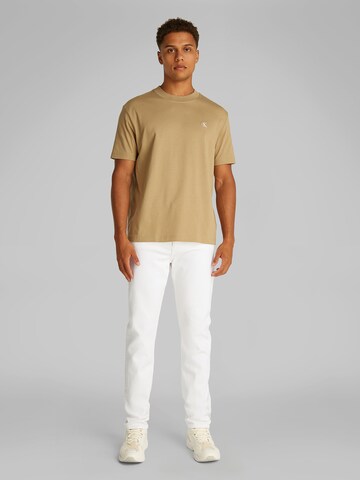 Slimfit Jeans di Calvin Klein Jeans in bianco