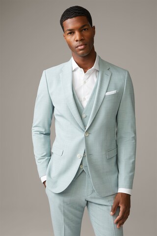 STRELLSON Slim fit Business-colbert ' Caleb ' in Groen: voorkant