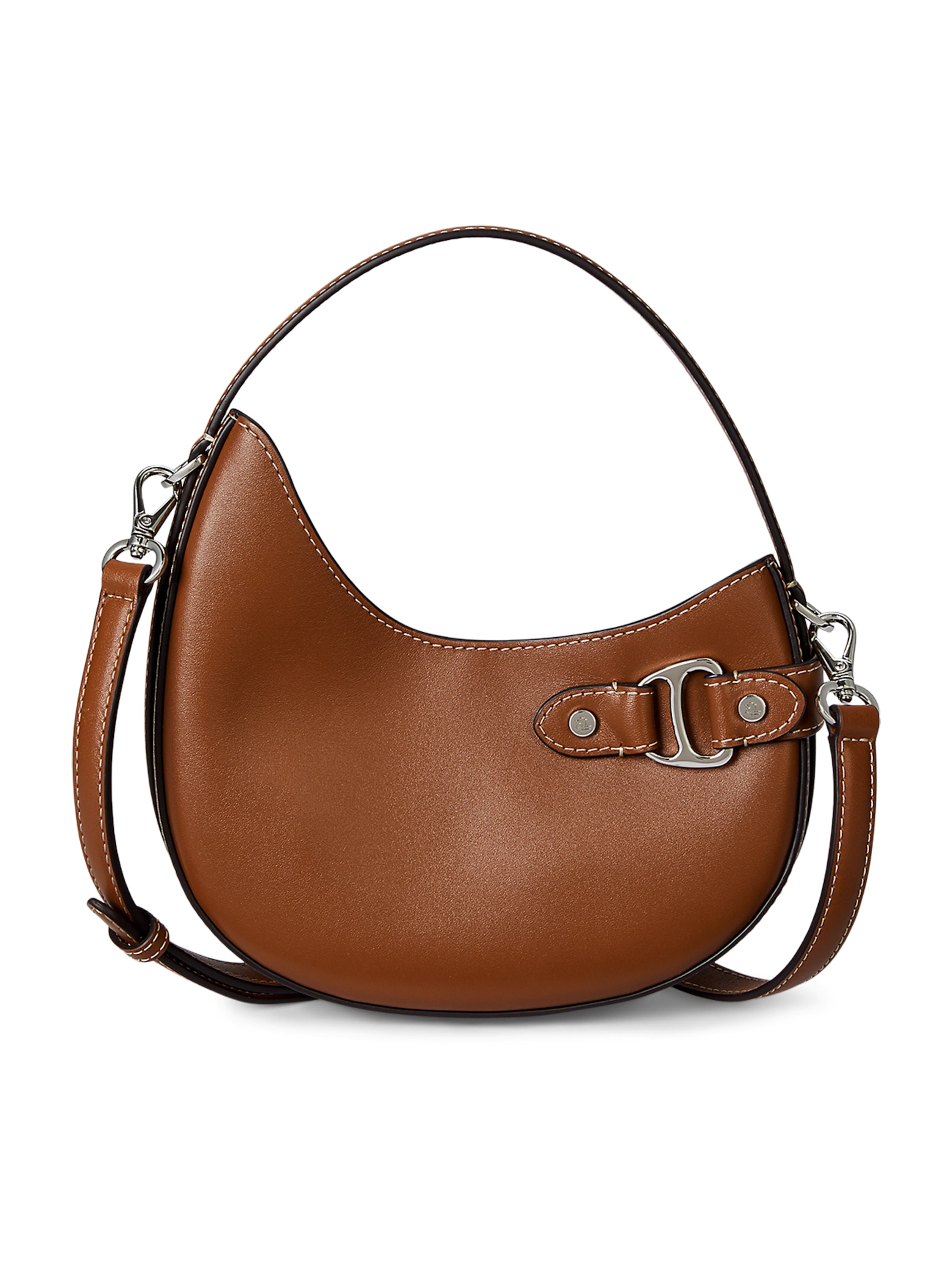 Lauren Ralph Lauren Válltáska 'TASHA' - barna: elől