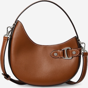 Lauren Ralph Lauren Чанта с презрамки 'TASHA' в кафяво: отпред