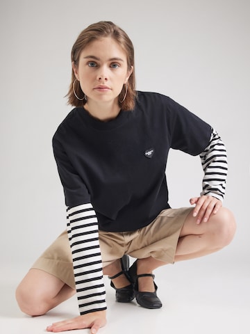 Carhartt WIP Shirts 'Heart II Hartt' i sort