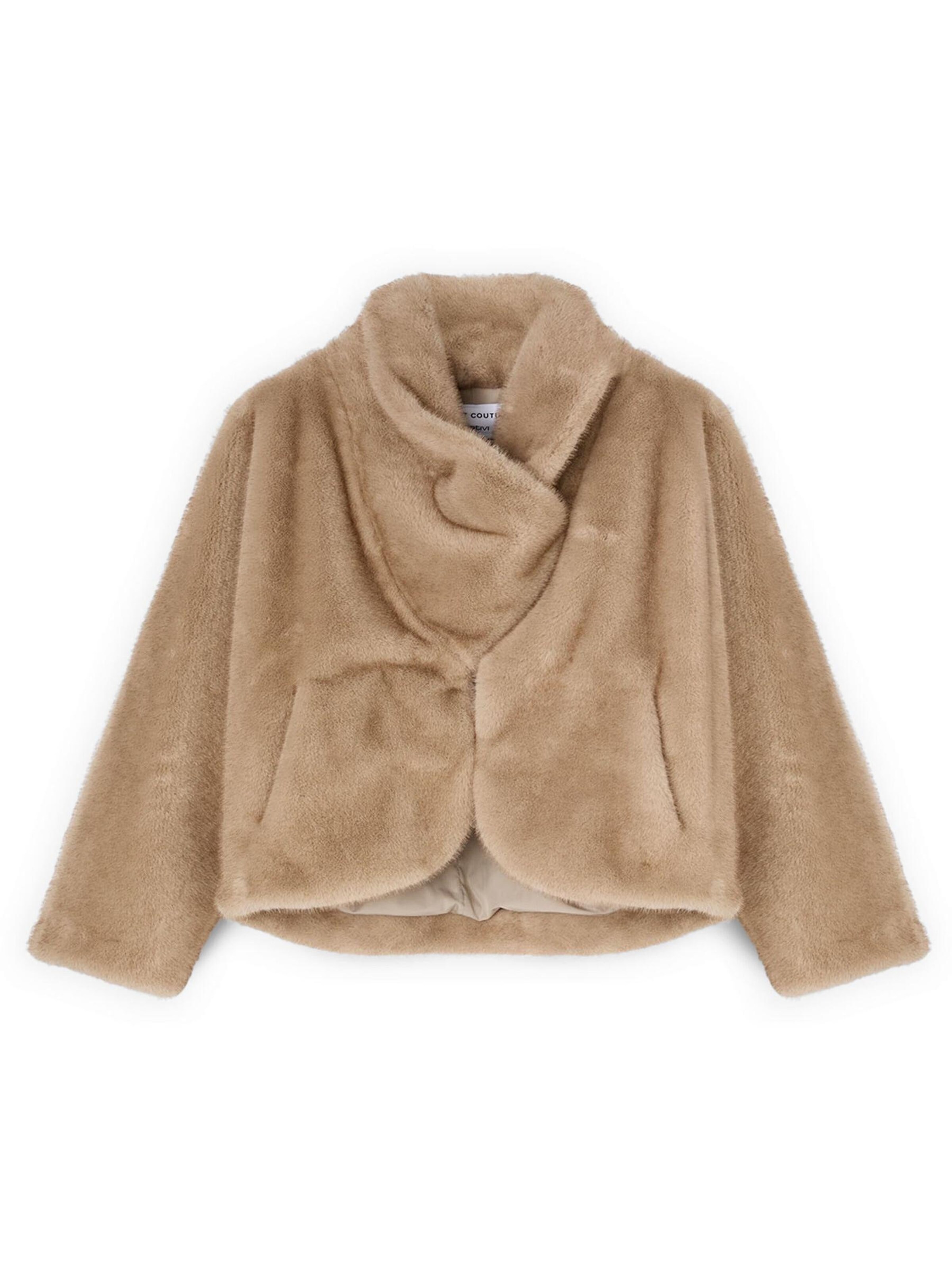 MOTIVI Winter Coat in Beige, Item view
