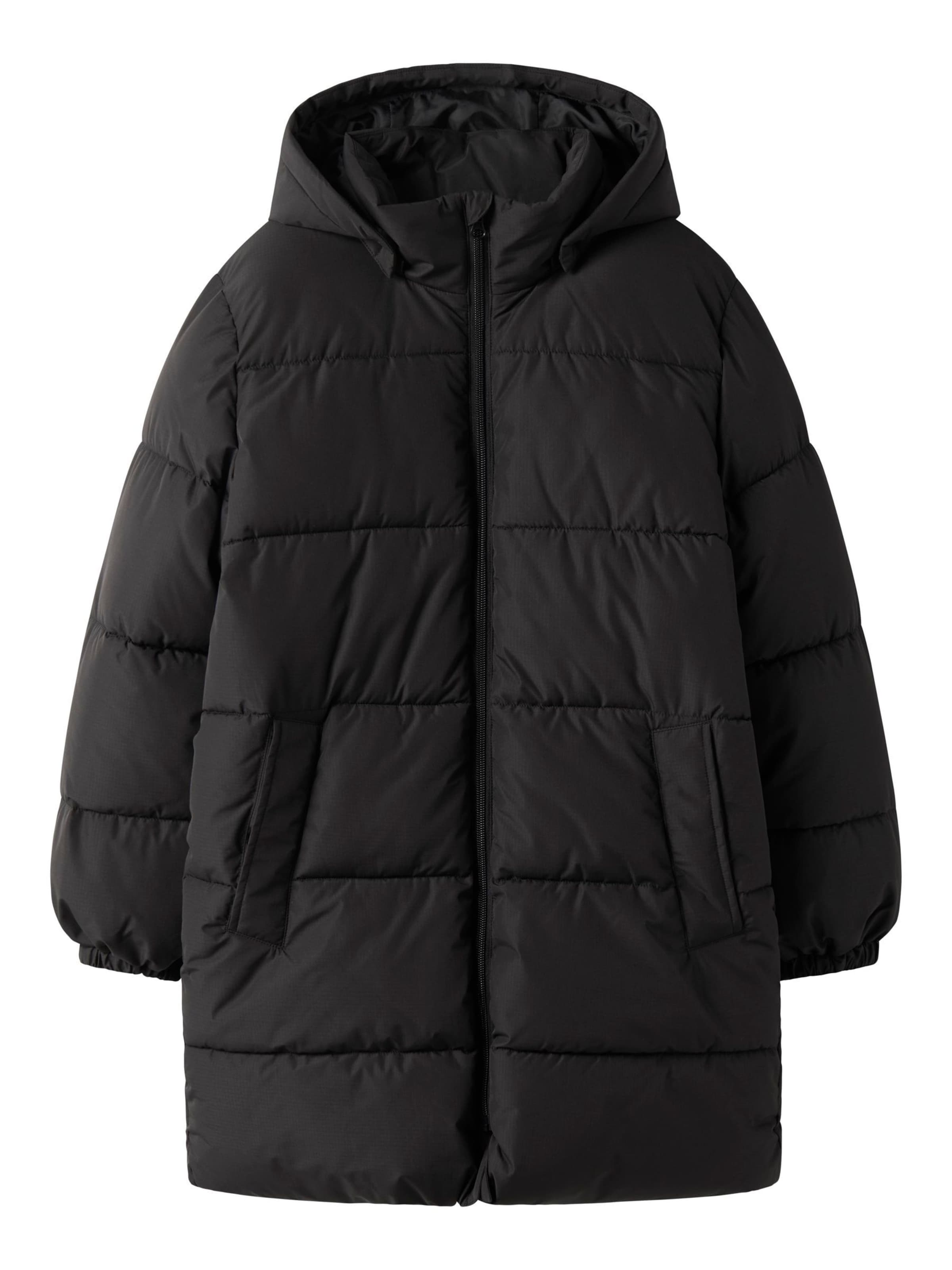 TWO SOON Between-season jacket in Black: front