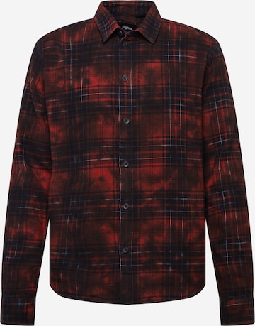 tigha Button Up Shirt 'Elior' in Red: front