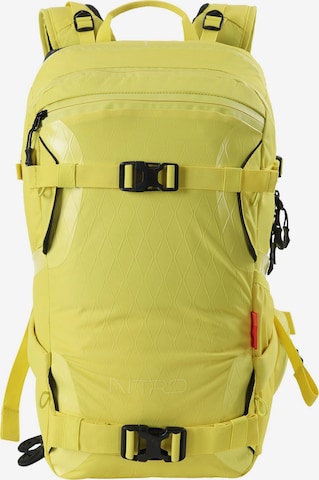 NITRO Rucksack 'Slash' in Gelb: Vorderseite