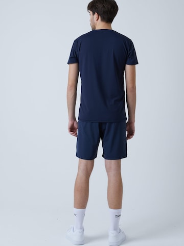 SPORTKIND Performance Shirt 'Crew Neck' in Blue