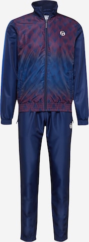 Sergio Tacchini Trainingspak 'Foresta' in Blauw: voorkant