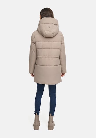 MARIKOO Wintermantel 'Delilah 16' in Beige