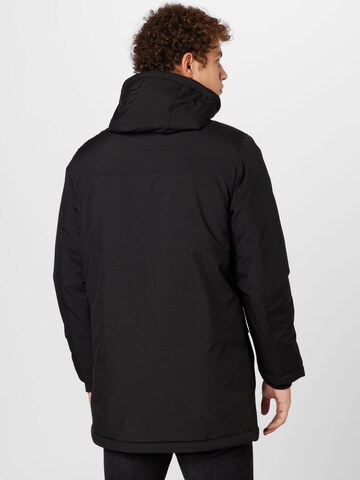 TOM TAILOR Parka in Schwarz