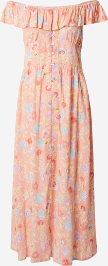 BILLABONG Letní šaty 'HIPPIE LOVE' - tyrkysová / žlutá / orchidej / růže, Produkt